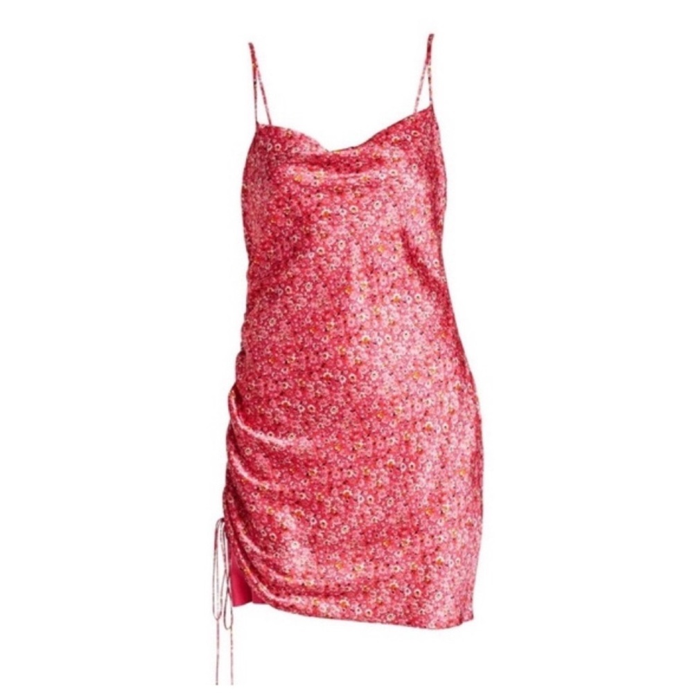Cinq a Sept Silky Astrid Ditsy Mini Dress